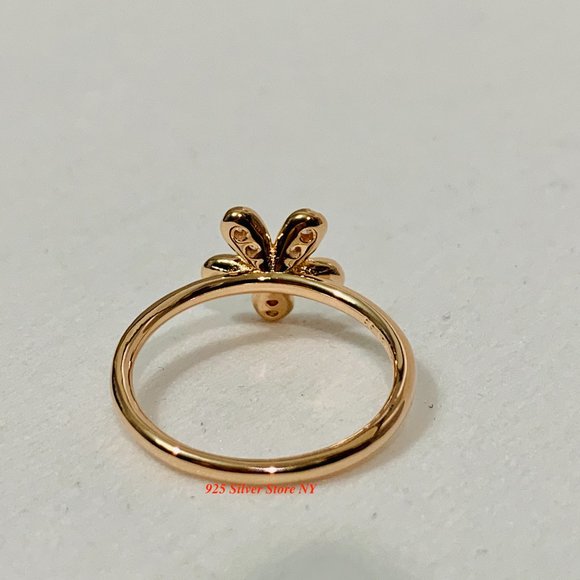Pandora Rose Gold Dazzling Daisy Ring Clear CZ 180932CZ - Picture 4 of 7